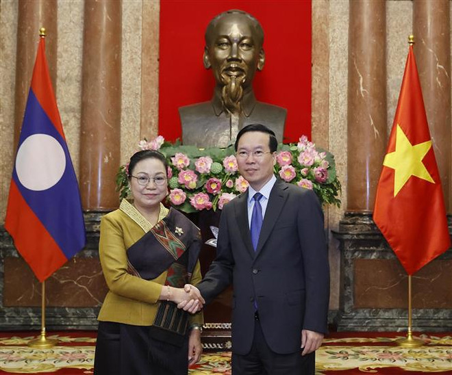 Recibe presidente de Vietnam a nuevos embajadores de Venezuela y Laos ảnh 3 Recibe presidente de Vietnam a nuevos embajadores de Venezuela y Laos ảnh 3