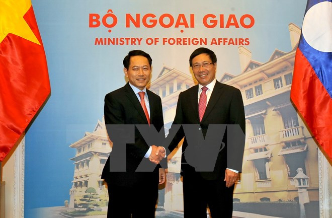 Vietnam y Laos fortalecen relaciones de solidaridad especial ảnh 1 Vietnam y Laos fortalecen relaciones de solidaridad especial ảnh 1