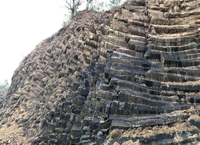[Foto] Belleza de columnas basálticas en la ciudad Tuy Hoa, provincia vietnamita de Phu Yen ảnh 4