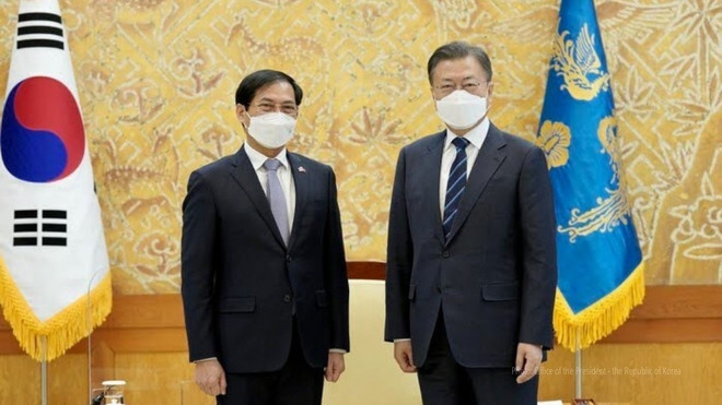 Vietnam y Corea del Sur avanzan hacia asociación estratégica integral ảnh 1 Vietnam y Corea del Sur avanzan hacia asociación estratégica integral ảnh 1
