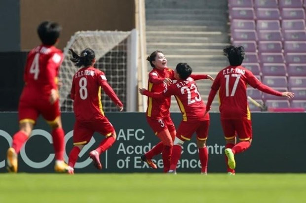 Presidenta vietnamita otorga la Orden de Trabajo a selección nacional de fútbol femenino ảnh 1 Presidenta vietnamita otorga la Orden de Trabajo a selección nacional de fútbol femenino ảnh 1