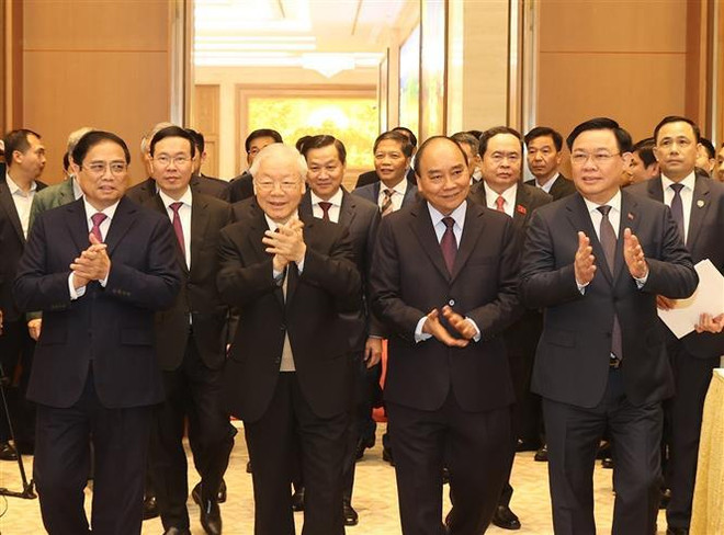 Inauguran reunión virtual de gobierno vietnamita con localidades ảnh 2 Inauguran reunión virtual de gobierno vietnamita con localidades ảnh 2