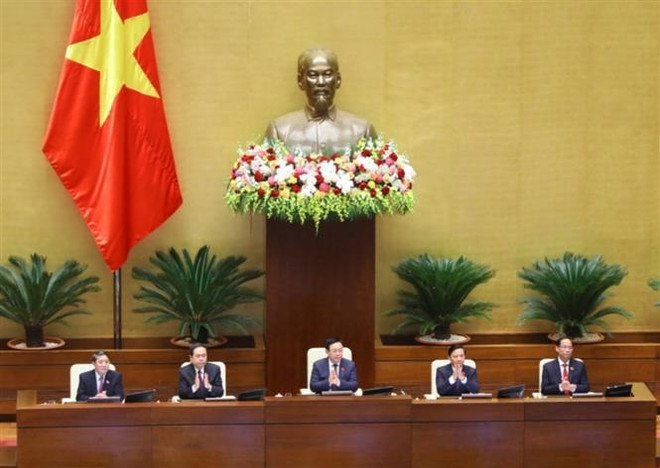 Inauguran segunda reunión extraordinaria del Parlamento de Vietnam ảnh 2 Inauguran segunda reunión extraordinaria del Parlamento de Vietnam ảnh 2