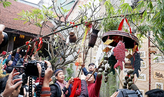 Presentan en Hanoi rasgos tradicionales del Tet vietnamita ảnh 1