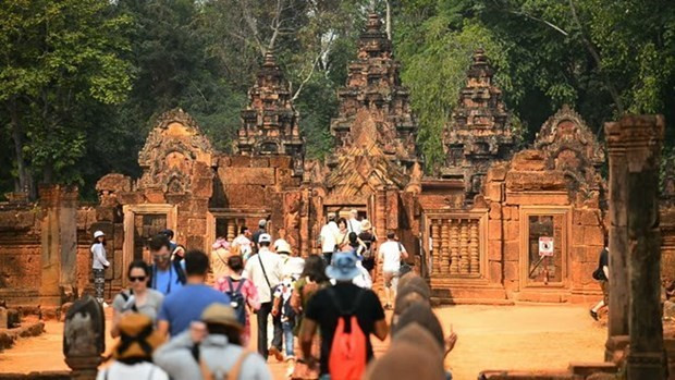 Camboya ve recuperación de turistas internacionales en complejo de Angkor ảnh 1 Camboya ve recuperación de turistas internacionales en complejo de Angkor ảnh 1
