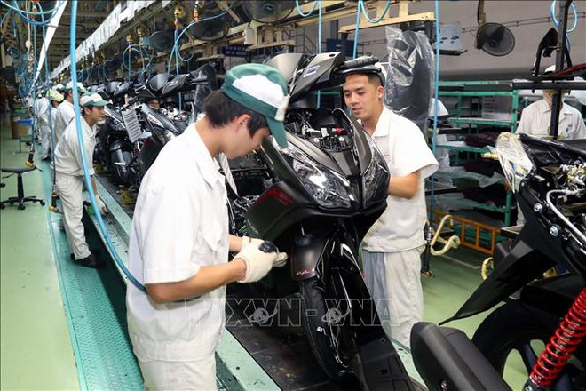 Producción de motocicletas de Vietnam aumenta 9,9 por ciento ảnh 1 Producción de motocicletas de Vietnam aumenta 9,9 por ciento ảnh 1