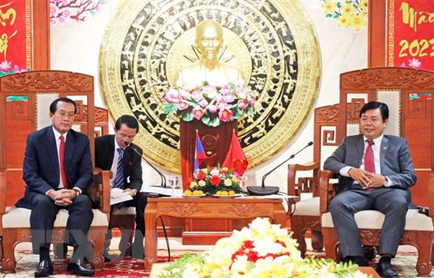 Provincias de Vietnam y Laos intensifican cooperación ảnh 1 Provincias de Vietnam y Laos intensifican cooperación ảnh 1