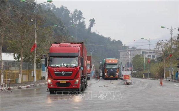 Recuperan intercambio comercial y viaje a través de puerta fronteriza entre Vietnam y China ảnh 1 Recuperan intercambio comercial y viaje a través de puerta fronteriza entre Vietnam y China ảnh 1