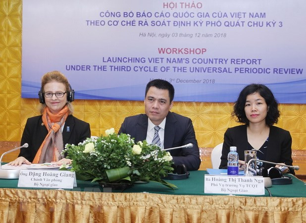 Vietnam presenta informe nacional de Examen Periódico Universal ảnh 1 Vietnam presenta informe nacional de Examen Periódico Universal ảnh 1