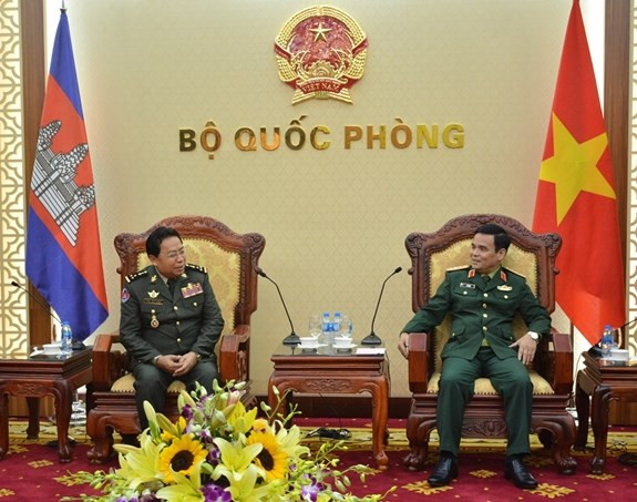 Vietnam y Camboya robustecen cooperación en defensa ảnh 1 Vietnam y Camboya robustecen cooperación en defensa ảnh 1