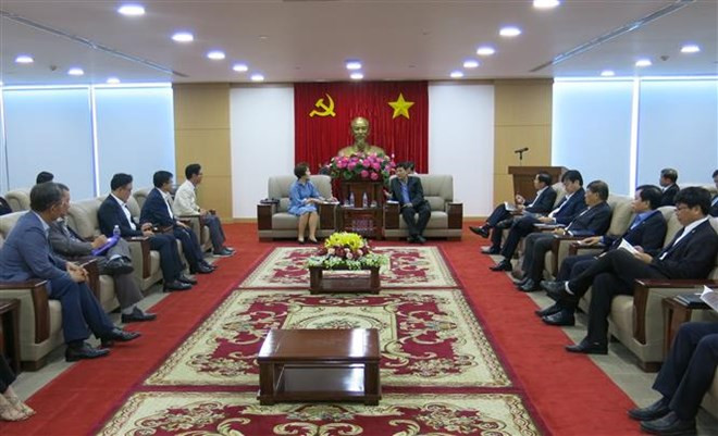 Empresas surcoreanas estudian oportunidades de cooperación e inversión con provincia vietnamita ảnh 1 Empresas surcoreanas estudian oportunidades de cooperación e inversión con provincia vietnamita ảnh 1