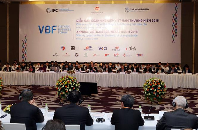 Inauguran Foro Empresarial de Vietnam en capital Hanoi ảnh 1 Inauguran Foro Empresarial de Vietnam en capital Hanoi ảnh 1