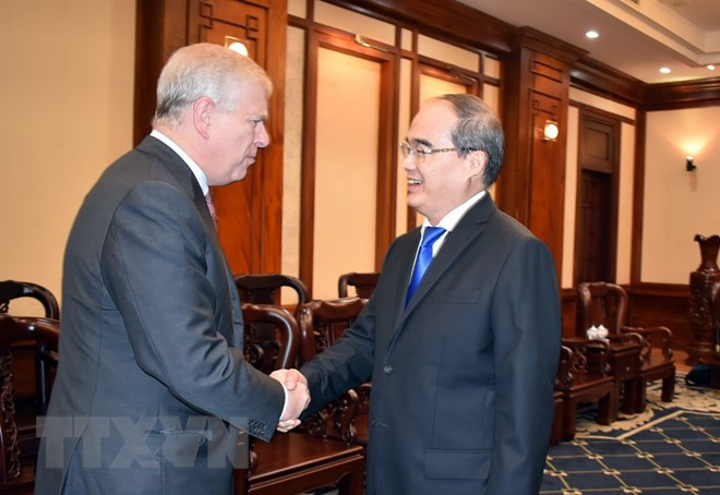 Ciudad Ho Chi Minh fortalece colaboración con Reino Unido ảnh 1 Ciudad Ho Chi Minh fortalece colaboración con Reino Unido ảnh 1