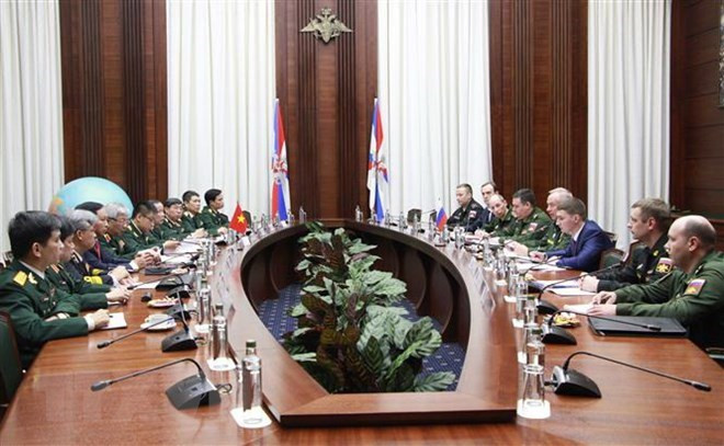 Vietnam y Rusia realizan cuarto diálogo estratégico de defensa ảnh 1 Vietnam y Rusia realizan cuarto diálogo estratégico de defensa ảnh 1