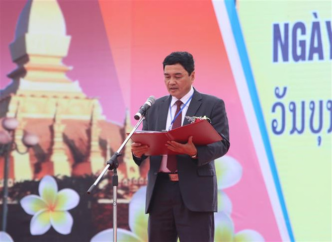 Festival en provincia de Vietnam enriquece nexos de amistad con Laos ảnh 1 Festival en provincia de Vietnam enriquece nexos de amistad con Laos ảnh 1