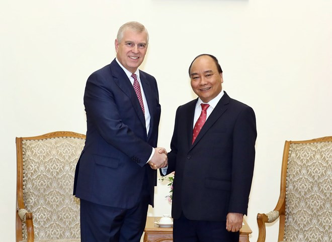 Premier de Vietnam reafirma lazos con Reino Unido ảnh 1 Premier de Vietnam reafirma lazos con Reino Unido ảnh 1