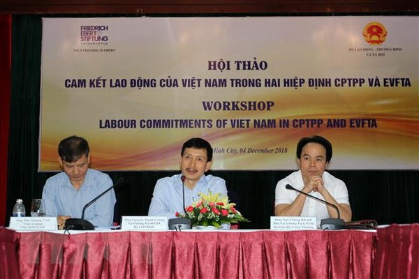 Vietnam trabaja por cumplir con compromisos laborales en acuerdos comerciales globales ảnh 1 Vietnam trabaja por cumplir con compromisos laborales en acuerdos comerciales globales ảnh 1