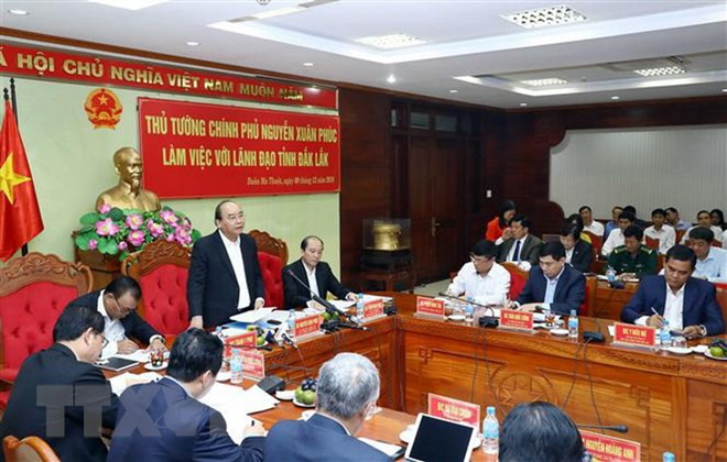 Premier vietnamita urge a provincia de Dak Lak a desarrollar agricultura verde ảnh 1