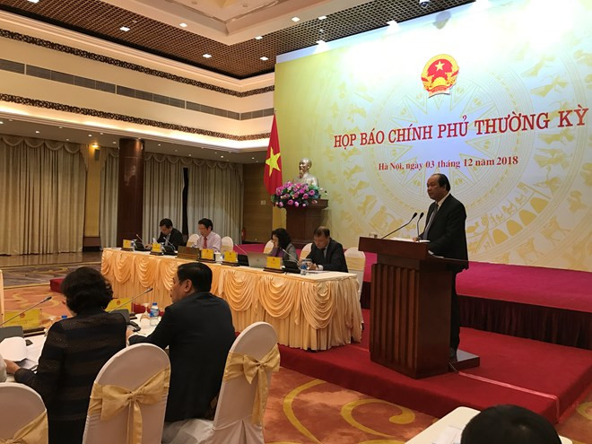 Asuntos de gran interés público se aclaran en rueda de prensa gubernamental de Vietnam ảnh 1