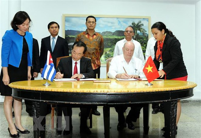 Concluye sesión intergubernamental entre Vietnam y Cuba ảnh 1 Concluye sesión intergubernamental entre Vietnam y Cuba ảnh 1