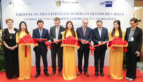 Ciudad alemana de Leipzig abre oficina de representación en Vietnam ảnh 1 Ciudad alemana de Leipzig abre oficina de representación en Vietnam ảnh 1