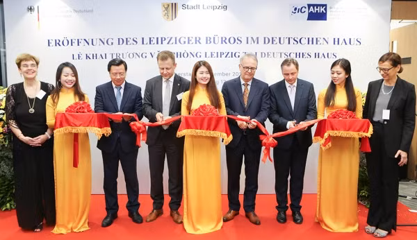 Ciudad alemana de Leipzig abre oficina de representación en Vietnam ảnh 1
