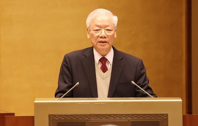 Máximo dirigente partidista de Vietnam urge a renovar pensamiento en labores de relaciones exteriores ảnh 1 Máximo dirigente partidista de Vietnam urge a renovar pensamiento en labores de relaciones exteriores ảnh 1