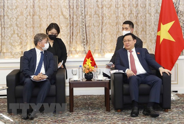 Dirigente parlamentario aboga por ampliar cooperación de empresas surcoreanas con Vietnam ảnh 1 Dirigente parlamentario aboga por ampliar cooperación de empresas surcoreanas con Vietnam ảnh 1