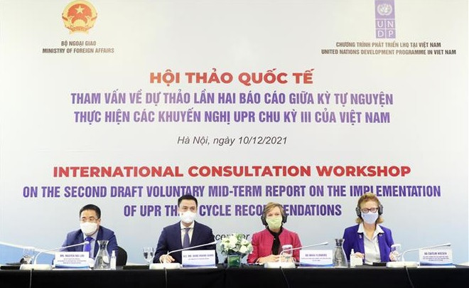 Vietnam se compromete a realizar esfuerzos para proteger los valores universales de los derechos humanos ảnh 1 Vietnam se compromete a realizar esfuerzos para proteger los valores universales de los derechos humanos ảnh 1