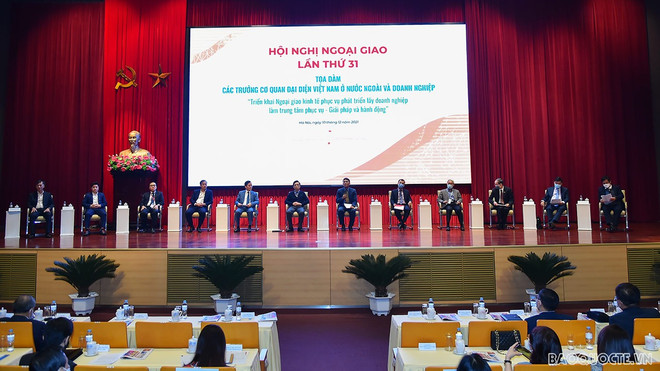 Buscan agilizar diplomacia económica para favorecer progreso de Vietnam ảnh 1 Buscan agilizar diplomacia económica para favorecer progreso de Vietnam ảnh 1