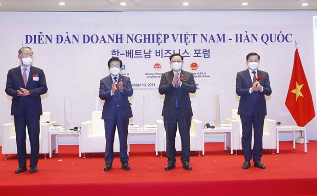 Efectúan Foro Empresarial Vietnam-Corea del Sur ảnh 1 Efectúan Foro Empresarial Vietnam-Corea del Sur ảnh 1