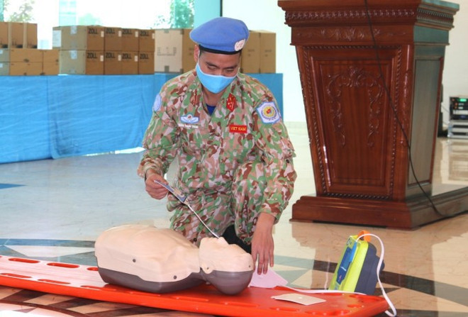 Australia dona a Vietnam equipos de entrenamiento para mantenimiento de la paz ảnh 2 Australia dona a Vietnam equipos de entrenamiento para mantenimiento de la paz ảnh 2