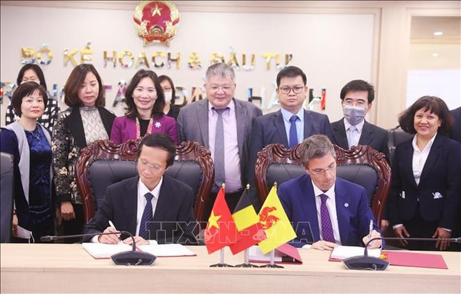 Vietnam firma proyectos de cooperación con región belga ảnh 1 Vietnam firma proyectos de cooperación con región belga ảnh 1