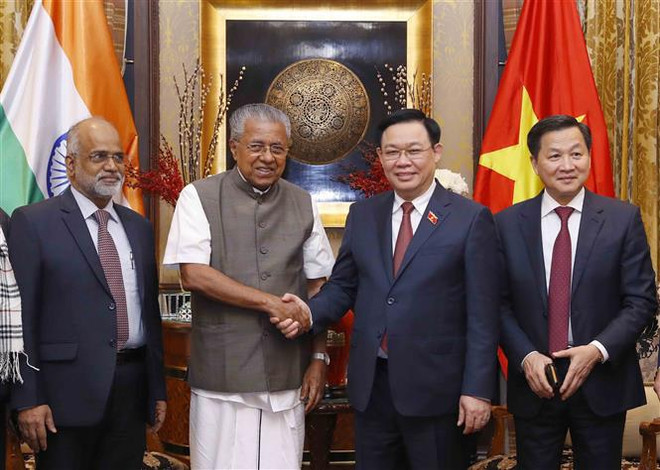 Vietnam por agilizar lazos con el estado indio de Kerala ảnh 1 Vietnam por agilizar lazos con el estado indio de Kerala ảnh 1