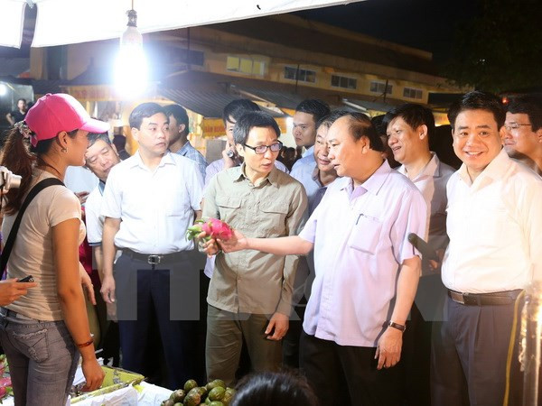 Premier exige más esfuerzos para asegurar inocuidad de alimentos en Hanoi ảnh 1 Premier exige más esfuerzos para asegurar inocuidad de alimentos en Hanoi ảnh 1