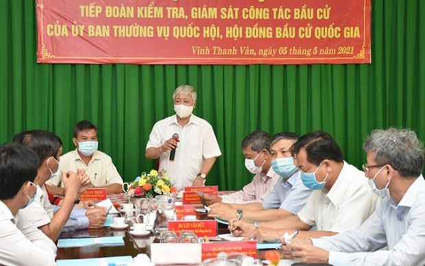Revisan preparativos para las elecciones legislativas en Kien Giang y Phu Yen ảnh 1 Revisan preparativos para las elecciones legislativas en Kien Giang y Phu Yen ảnh 1