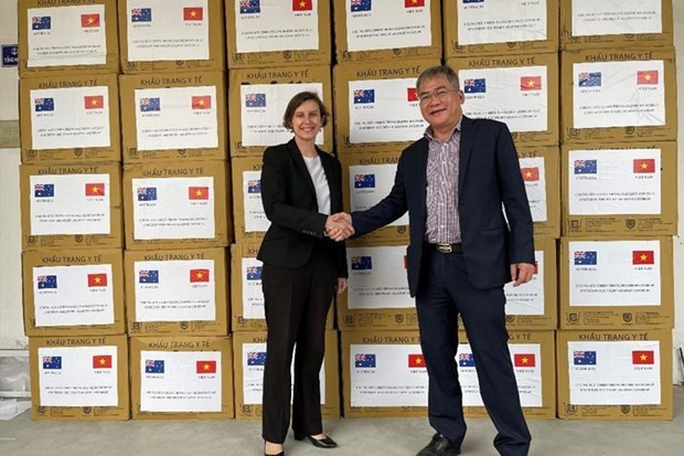 Arriban a Timor Leste mascarillas sanitarias donadas por Vietnam ảnh 1 Arriban a Timor Leste mascarillas sanitarias donadas por Vietnam ảnh 1