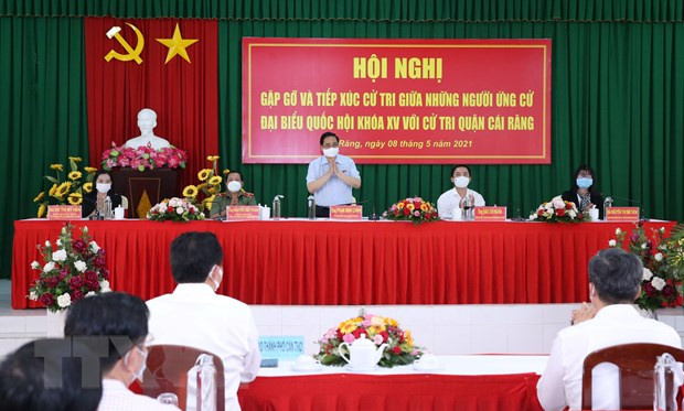 Primer ministro de Vietnam da a conocer a votantes su plan de acción ảnh 2 Primer ministro de Vietnam da a conocer a votantes su plan de acción ảnh 2