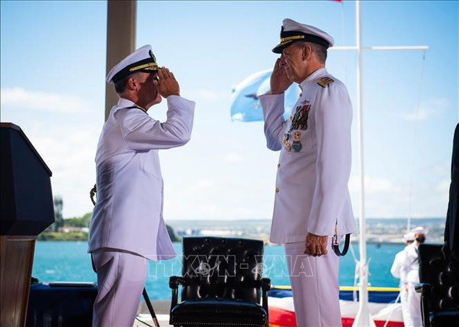 Embajador vietnamita participa en ceremonia de cambio de mando de INDOPACOM de Estados Unidos ảnh 2 Embajador vietnamita participa en ceremonia de cambio de mando de INDOPACOM de Estados Unidos ảnh 2