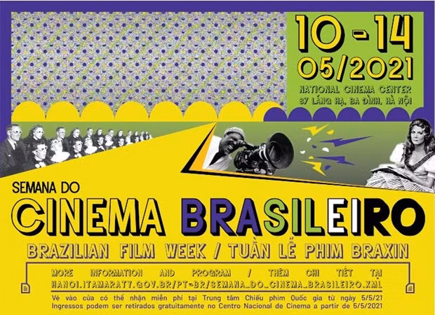 Proyectarán en Hanoi películas brasileñas ảnh 1 Proyectarán en Hanoi películas brasileñas ảnh 1