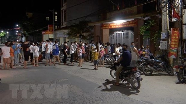 Provincia de Bac Ninh aplica distanciamiento social en distrito de Thuan Thanh ảnh 1 Provincia de Bac Ninh aplica distanciamiento social en distrito de Thuan Thanh ảnh 1