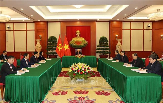 Prensa cubana destaca diálogo de líderes partidistas de Vietnam y Cuba ảnh 1 Prensa cubana destaca diálogo de líderes partidistas de Vietnam y Cuba ảnh 1