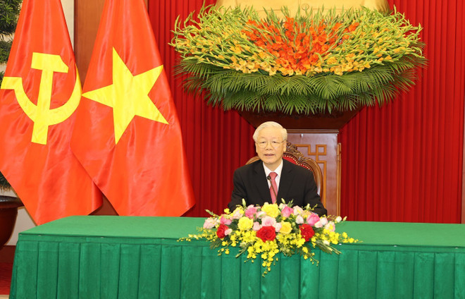 Máximos dirigentes partidistas de Vietnam y Cuba abogan por estrechar aun más los lazos bilaterales ảnh 1 Máximos dirigentes partidistas de Vietnam y Cuba abogan por estrechar aun más los lazos bilaterales ảnh 1