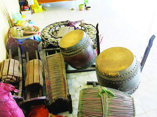 Elementos culturales únicos de los Khmeres afloran en pagoda Chung Rut ảnh 3 Elementos culturales únicos de los Khmeres afloran en pagoda Chung Rut ảnh 3