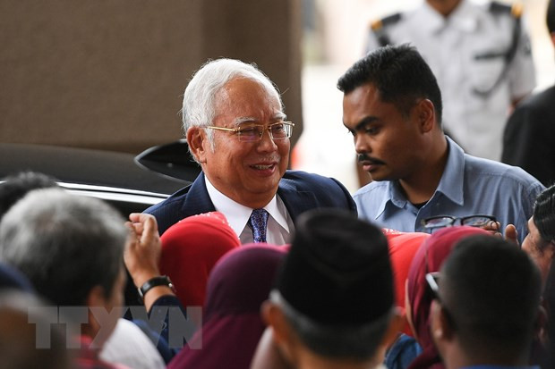 Enfrenta expremier malasio Najib Razak primer juicio por cargos de corrupción ảnh 1 Enfrenta expremier malasio Najib Razak primer juicio por cargos de corrupción ảnh 1