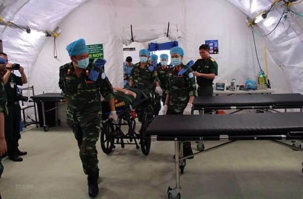 Inauguran en Vietnam curso de entrenamiento de la ONU para altos oficiales militares ảnh 1
