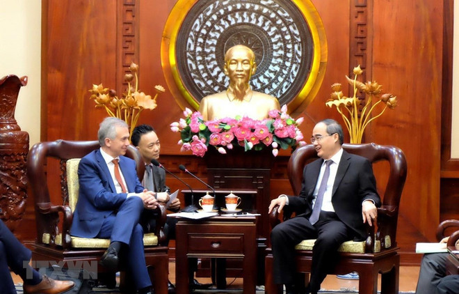 Buscan promover cooperación entre ciudades de Vietnam y Alemania ảnh 1 Buscan promover cooperación entre ciudades de Vietnam y Alemania ảnh 1