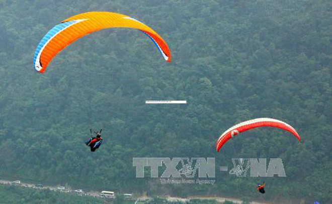 Nuevos destinos en Vietnam para amantes del parapente ảnh 1 Nuevos destinos en Vietnam para amantes del parapente ảnh 1