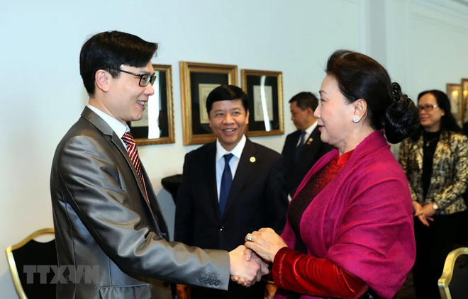Resalta presidenta del Parlamento de Vietnam papel de Unión de Asociaciones de connacionales en Europa ảnh 1 Resalta presidenta del Parlamento de Vietnam papel de Unión de Asociaciones de connacionales en Europa ảnh 1