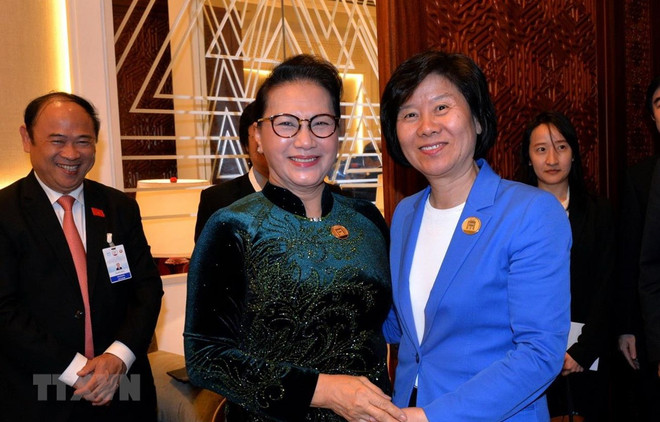 Dispuesto Vietnam a cooperar con China en diversos sectores, afirma líder parlamentaria ảnh 1 Dispuesto Vietnam a cooperar con China en diversos sectores, afirma líder parlamentaria ảnh 1